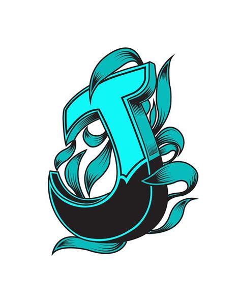 Letter J Designs .